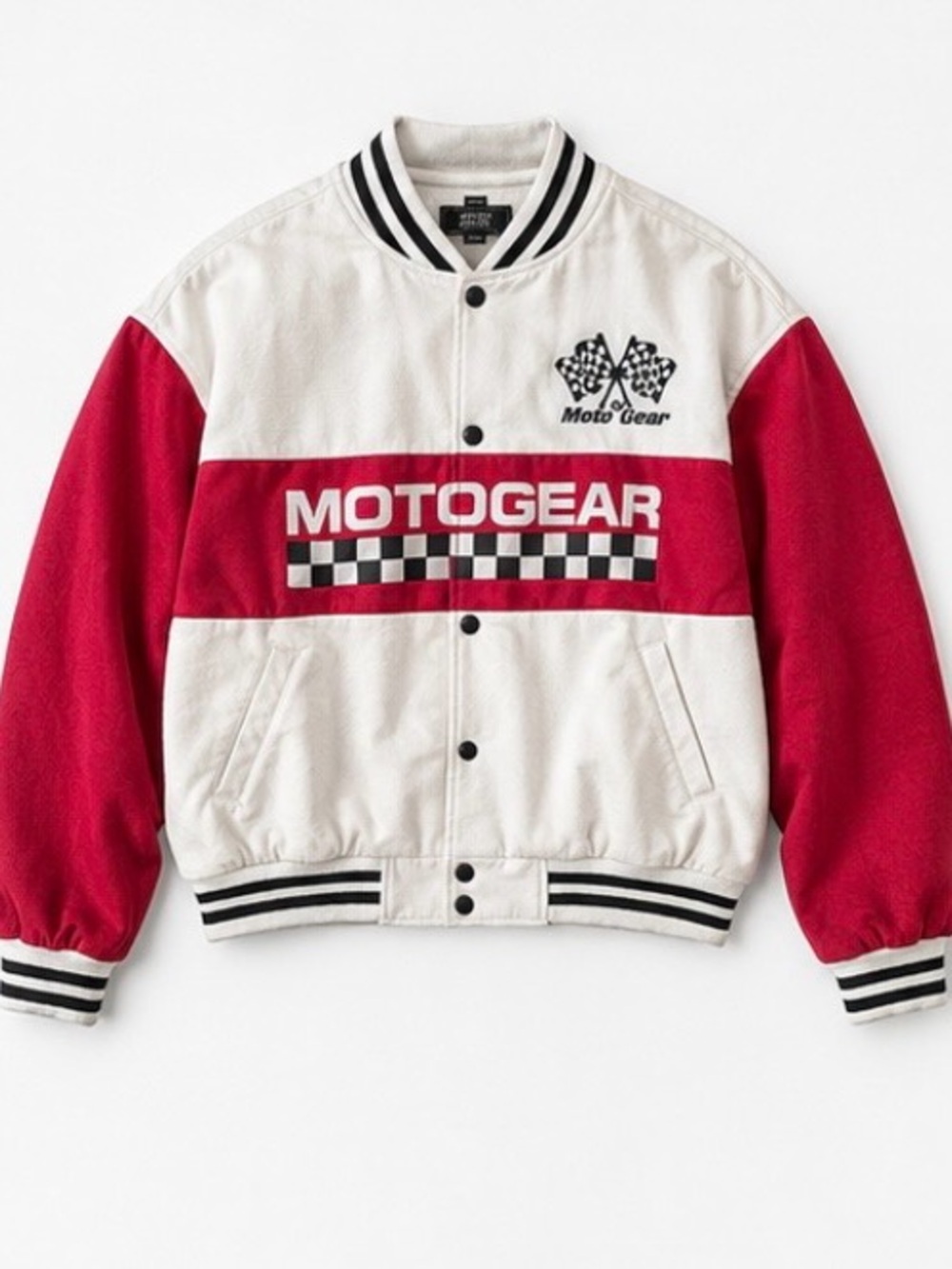 Kids' Red and White Racing Jacket